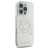 Чохол Karl Lagerfeld IML Rhinestones Karl Head для iPhone 16 Pro Transparent (KLHCP16LHKHDCELT)
