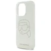 Чохол Karl Lagerfeld IML Rhinestones Karl Head для iPhone 16 Pro Transparent (KLHCP16LHKHDCELT)