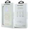 Чохол Karl Lagerfeld IML Rhinestones Karl Head для iPhone 16 Pro Transparent (KLHCP16LHKHDCELT)