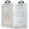 Чохол Karl Lagerfeld IML Rhinestones Karl Head для iPhone 16 Pro Pink (KLHCP16LHKHDCELP)