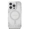 Чехол Guess Resin Gradient Glitter для iPhone 16 Pro Max Silver with MagSafe (GUHMP16XRGRGES)