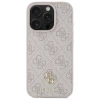 Чохол Guess 4G Small Metal Logo для iPhone 16 Pro Max Pink with MagSafe (GUHMP16XP4SM4MP)