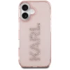 Чохол Karl Lagerfeld IML Rhinestones Logo для iPhone 16 Pink (KLHCP16SHKLSTDCP)