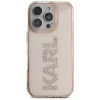 Чохол Karl Lagerfeld IML Rhinestones Logo для iPhone 16 Pro Pink (KLHCP16LHKLSTDCP)