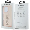 Чохол Karl Lagerfeld IML Rhinestones Logo для iPhone 16 Pro Pink (KLHCP16LHKLSTDCP)