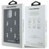 Чохол Karl Lagerfeld Saffiano Crystals Chain для iPhone 16 Pro Max Black (KLHCP16XPSADJSK)