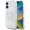 Чохол Karl Lagerfeld IML Rhinestones Karl Head для iPhone 16 Transparent (KLHCP16SHKHDCELT)