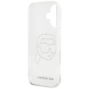 Чохол Karl Lagerfeld IML Rhinestones Karl Head для iPhone 16 Transparent (KLHCP16SHKHDCELT)
