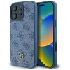 Чохол Guess 4G Small Metal Logo для iPhone 16 Pro Blue with MagSafe (GUHMP16LP4SM4MB)