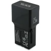 Мережевий зарядний пристрій Tumi Travel Adapter 25W USB-C/USB-A + кабель USB-C/USB-C Black (TUBSA25CACK)