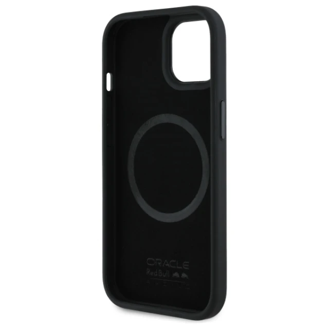 Чохол Red Bull Leather Red Ring для iPhone 15 Navy with MagSafe (RBHMP15S24PUILVR)