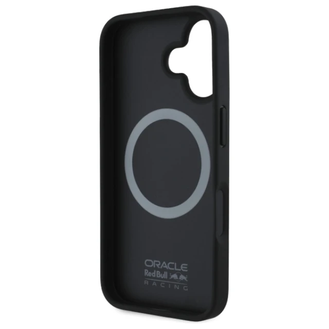 Чохол Red Bull Carbon Fiber Powerbar для iPhone 16 Plus Black with MagSafe (RBHMP16M24CFGSMK)