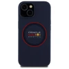 Чохол Red Bull Silicone Red Ring для iPhone 15 Navy with MagSafe (RBHMP15S24SIILVR)