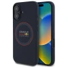 Чохол Red Bull Silicone Red Ring для iPhone 16 Plus Navy with MagSafe (RBHMP16M24SIILVR)