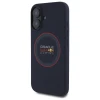 Чохол Red Bull Silicone Red Ring для iPhone 16 Plus Navy with MagSafe (RBHMP16M24SIILVR)