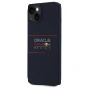 Чохол Red Bull Silicone Horizontal Logo для iPhone 14 Navy with MagSafe (RBHMP14S24SIHSRV)
