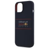 Чохол Red Bull Silicone Horizontal Logo для iPhone 14 Navy with MagSafe (RBHMP14S24SIHSRV)