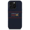 Чохол Red Bull Silicone Horizontal Logo для iPhone 14 Pro Navy with MagSafe (RBHMP14L24SIHSRV)