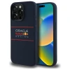 Чохол Red Bull Silicone Horizontal Logo для iPhone 15 Pro Navy with MagSafe (RBHMP15L24SIHSRV)