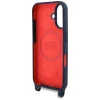 Чохол Red Bull Silicone Strap and Vertical Logo для iPhone 16 Navy with MagSafe (RBHMP16S24SISOLRV)