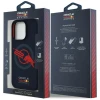 Чохол Red Bull Silicone Red Lining Logo для iPhone 15 Pro Navy with MagSafe (RBHMP15L24SIOLVR)