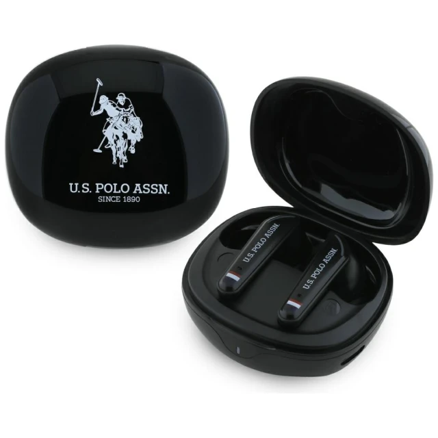 Бездротові навушники TWS US Polo DH Logo Black (USTWSGLK)