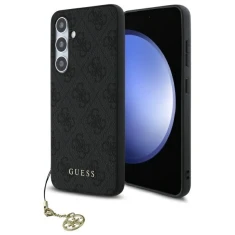 Чохол Guess 4G Charms Collection для Samsung Galaxy S24 FE (S721) Grey (GUHCS24FEGF4GGR)
