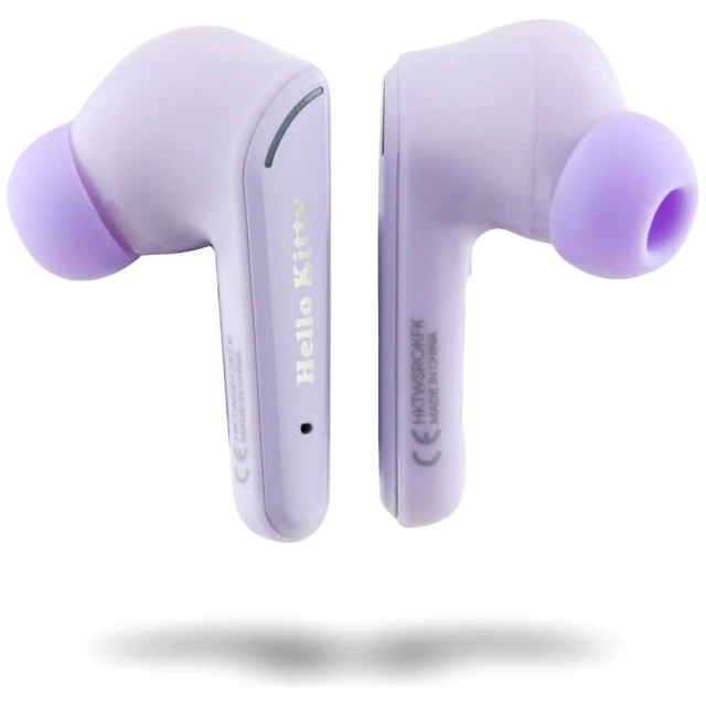 Навушники TWS Hello Kitty O Glossy Finish Purple (HKTWSROKFU)