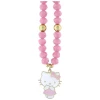 Подвеска на телефон Hello Kitty Pearls and Beads Kitty Charm Pink (HKSTBEHP)