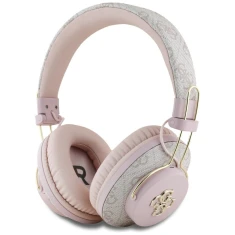 Бездротові навушники Guess Metal 4G Logo Pink (GUBHS72P4FC4MP)