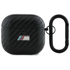Чехол для наушников BMW M Collection PU Carbon для AirPods 4 Black (BMA4CMPUCA)