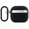 Чохол для навушників BMW Geniune Leather Silver Logo для AirPods 4 Black (BMA4SSLBK)