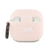 Чохол для навушників Karl Lagerfeld Silicone Choupette Head 3D для AirPods 4 Pink (KLA4RUNCHP)