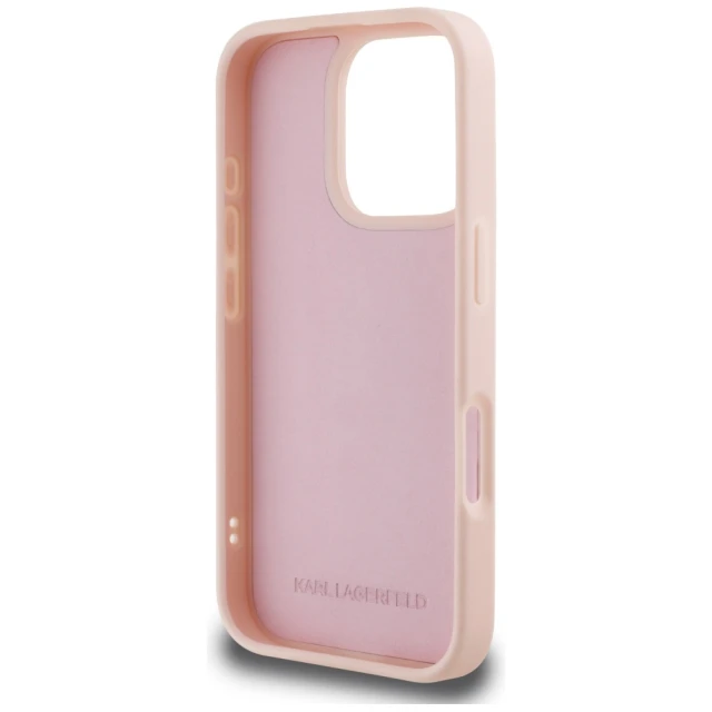 Чохол Karl Lagerfeld 3D Rubber Monogram & Choupette для iPhone 16 Pro Max Pink (KLHCP16XRBCCHHKLP)
