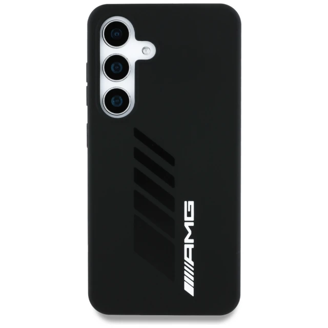 Чохол Mercedes Oversize Rhombs для Samsung Galaxy S25 (S931) Black with MagSafe (AMHMS25S24SORYK)