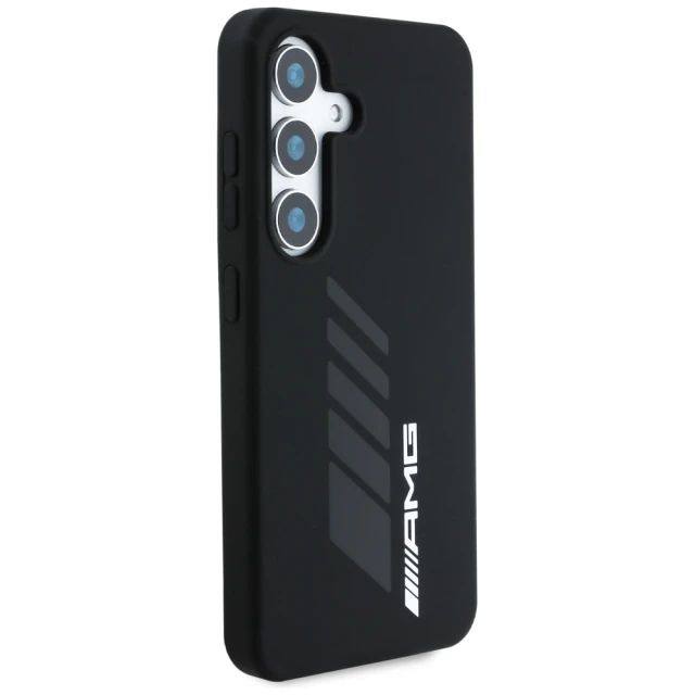 Чохол Mercedes Oversize Rhombs для Samsung Galaxy S25 (S931) Black with MagSafe (AMHMS25S24SORYK)