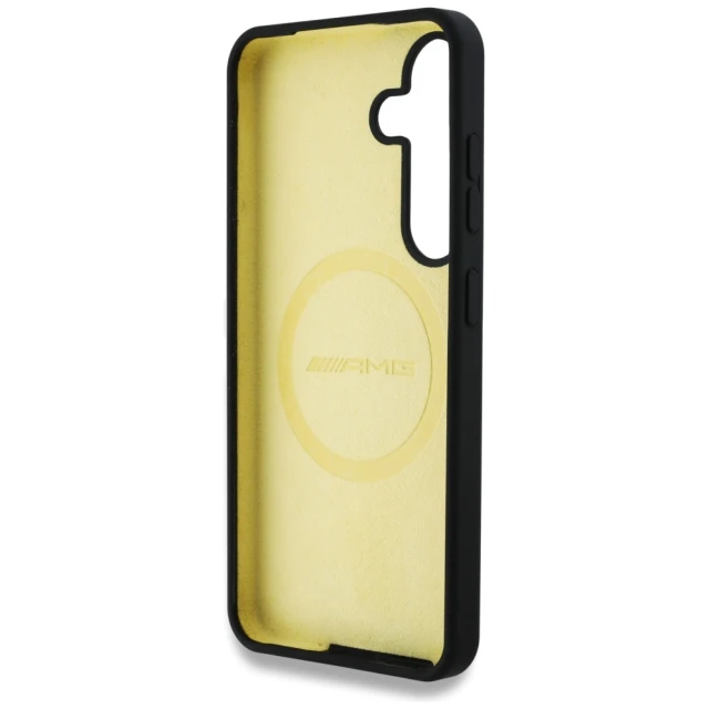 Чохол Mercedes Oversize Rhombs для Samsung Galaxy S25 (S931) Black with MagSafe (AMHMS25S24SORYK)