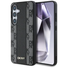 Чохол DKNY Leather Checkered Pattern для Samsung Galaxy S25 Black (DKHMS25SPCPVSLK)