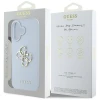 Чохол Guess Grained Big 4G Logo Small Classic Logo для iPhone 16 Blue (GUHCP16SPGT4MBB)