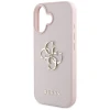 Чохол Guess Grained Big 4G Logo Small Classic Logo для iPhone 16 Pink (GUHCP16SPGT4MBP)