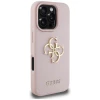 Чохол Guess Grained Big 4G Logo Small Classic Logo для iPhone 16 Pro Pink (GUHCP16LPGT4MBP)