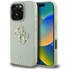 Чохол Guess Grained Big 4G Logo Small Classic Logo для iPhone 16 Pro Green (GUHCP16LPGT4MBN)