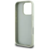 Чохол Guess Grained Big 4G Logo Small Classic Logo для iPhone 16 Pro Green (GUHCP16LPGT4MBN)