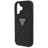 Чохол Guess Hot Stamp 4G Pattern Triangle Metal Logo для iPhone 16 Black (GUHCP16SPGP4STRK)
