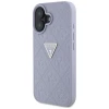 Чохол Guess Hot Stamp 4G Pattern Triangle Metal Logo для iPhone 16 Purple (GUHCP16SPGP4STRU)