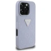 Чохол Guess Hot Stamp 4G Pattern Triangle Metal Logo для iPhone 16 Pro Purple (GUHCP16LPGP4STRU)