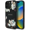 Чохол Guess Grained Printed Flower Pattern для iPhone 16 Pro Black with MagSafe (GUHMP16LPGNMPLMK)