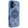 Чохол Guess 4G Round Patch Classic Logo для iPhone 16 Blue with MagSafe (GUHMP16SP4PGRSGB)