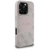 Чохол Guess 4G Round Patch Classic Logo для iPhone 16 Pro Max Pink with MagSafe (GUHMP16XP4PGRSGP)