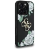 Чохол Guess Grained Roses Big 4G Logo для iPhone 16 Pro Max Black (GUHCP16XPGROP4MK)